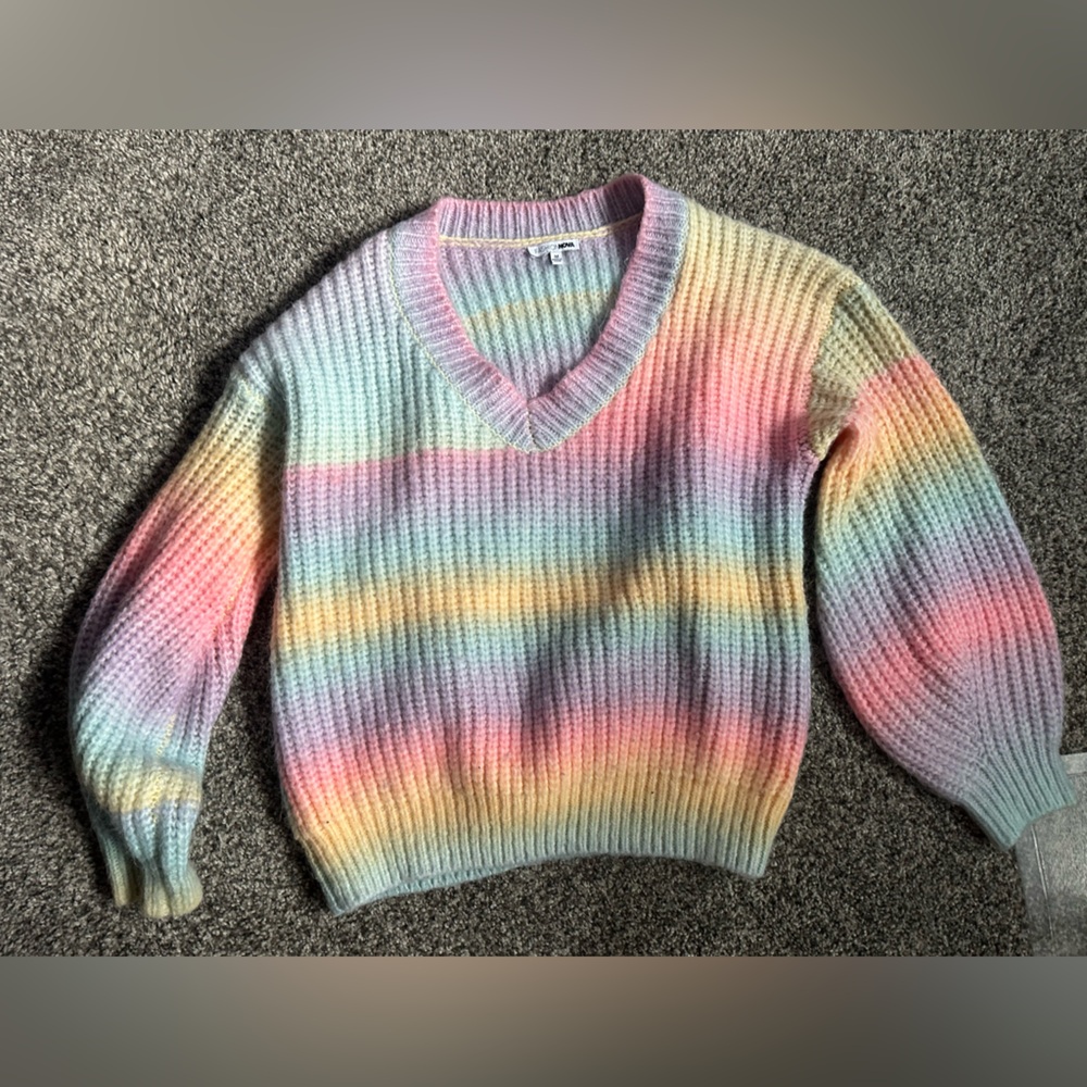 Rainbow sweater